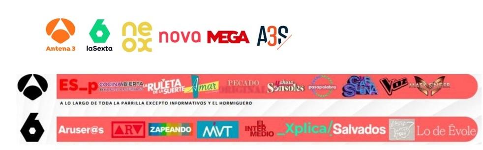 Publicidad en A3 Media