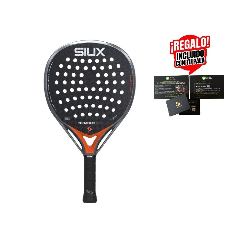 Pala Siux Alex Chozas Pegasus Pro 2026 Gris Naranja