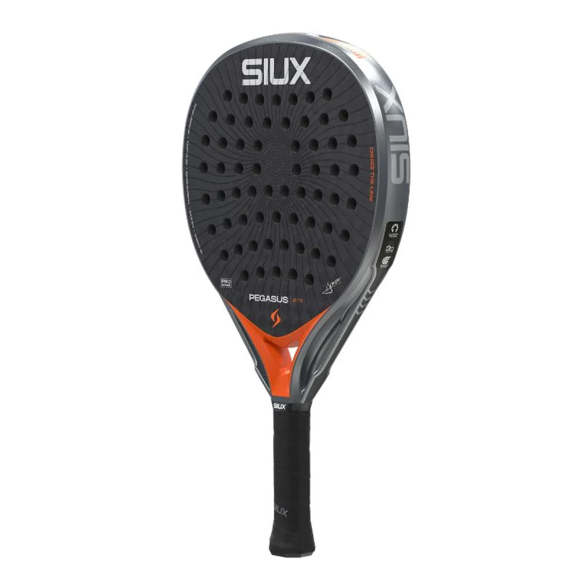 Pala Siux Alex Chozas Pegasus Pro 2026 Gris Naranja