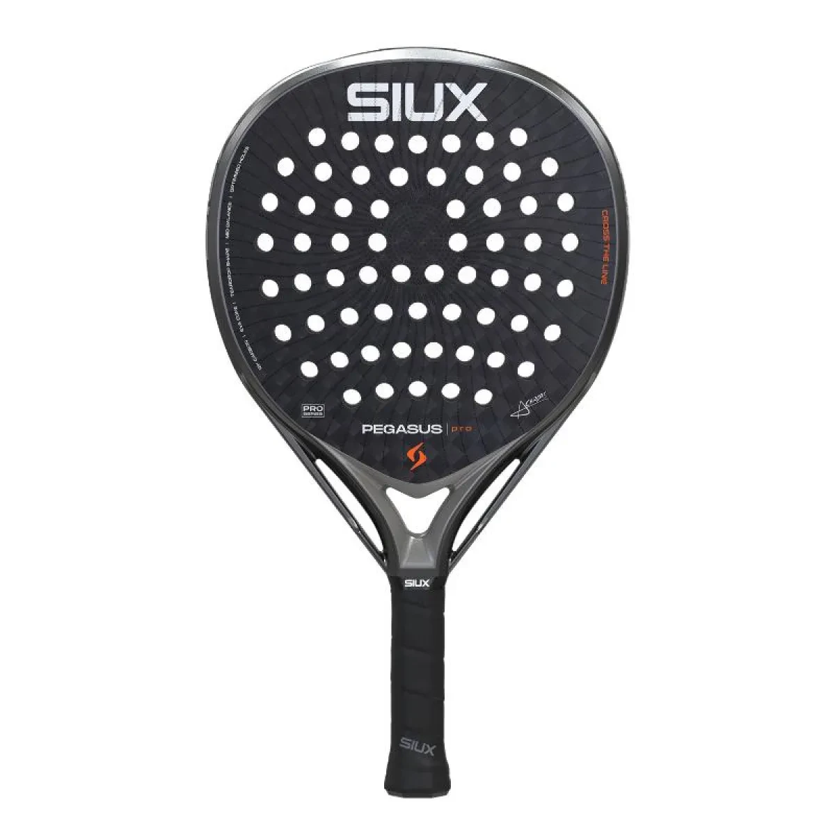 Pala Siux Alex Chozas Pegasus Pro 2026 Gris Negro