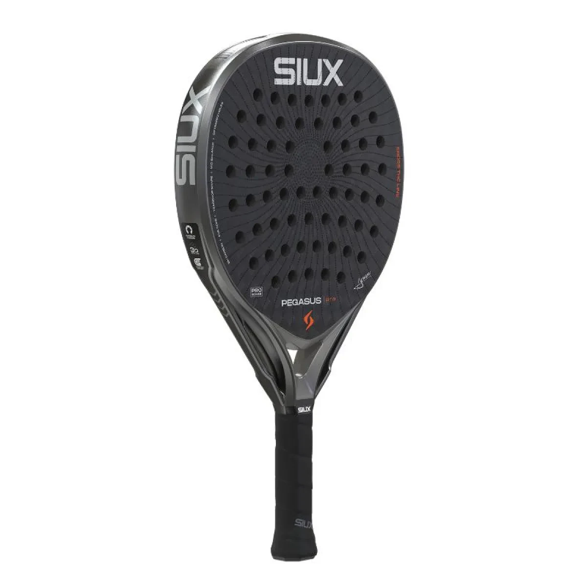 Pala Siux Alex Chozas Pegasus Pro 2026 Gris Negro