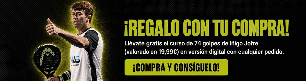 ¡Regalo con tu compra! Llévate gratis el curso digital de 74 golpes de Iñigo Jofre con cualquier pedido. Compra y consíguelo.