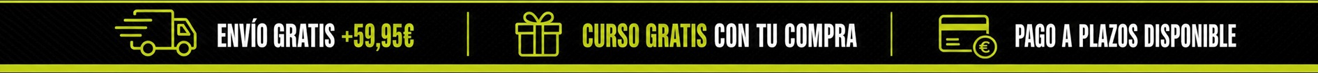 Envío gratis +59,95 €. Curso gratis con tu compra. Pago a plazos disponible.